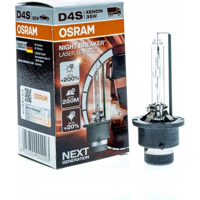 OSRAM D4S Xenarc Night Breaker Laser NEXT GENERATION +200 35W PK32D-5 (66440XNL)