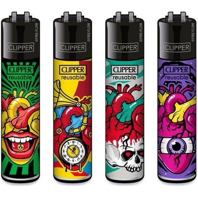 Clipper Trippy Hearts