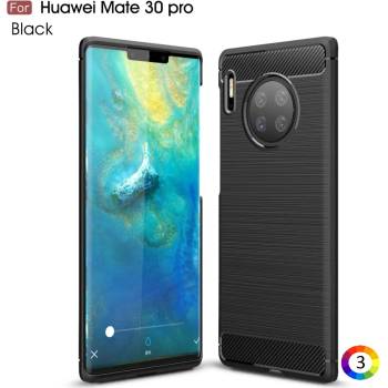 Image 1 of Huawei Mate 30 Pro Carbon Fibe Удароустойчивr Калъф и Протектор