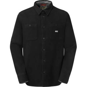 Picture Мъжка риза с копчета Picture Lewell Shirt - Black - размер M (033-2780-0412)