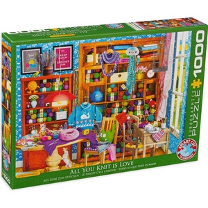 EUROGRAPHICS Пъзел Eurographics от 1000 части - Плетива (60005405)