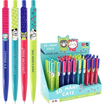 M&G So Many Cats 0,7 mm modré 451594