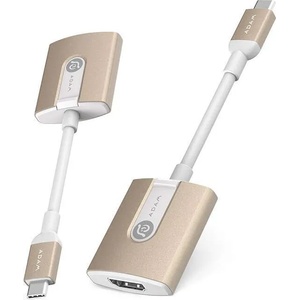 ADAM elements 4K CASA H01 USB-C to HDMI Adapter Cable - 4K адаптер за свързване от USB-C към HDMI (златист)