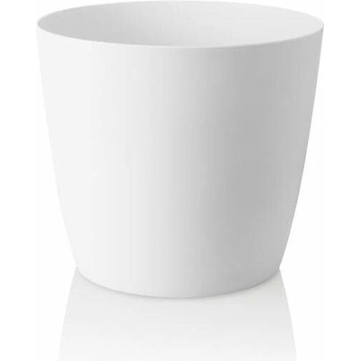 Plastkon Ella Twist N Roll Samozavlažovací kvetináč, 35 x 31 cm, plast, biely, 4111614010