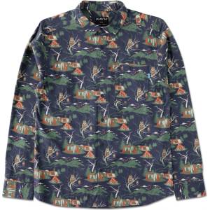 KAVU Мъжка риза с копчета KAVU Westerly Shirt - Woodland Camp (033-2854-0111)