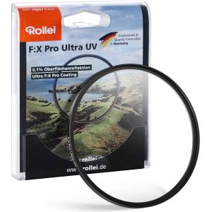 Rollei F: X Pro Ultra round filter UV filter 72 mm protective filter ultraviolet filter 99.9% light transmission 36 layers special coating screw filter for 150 megapixel high-performance camera - 26840 (2684