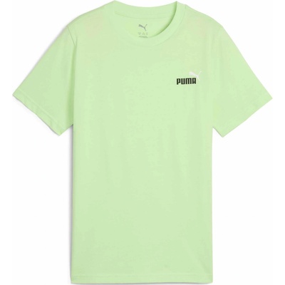 Puma Essentials 2 Color Small No.1 Logo Tee B svetlo zelená
