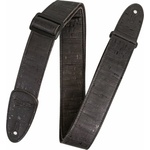 Levy's Cork Solid Black Каишка за китара (MX8-BLK)