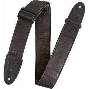 Levy's Cork Solid Black Каишка за китара (MX8-BLK)