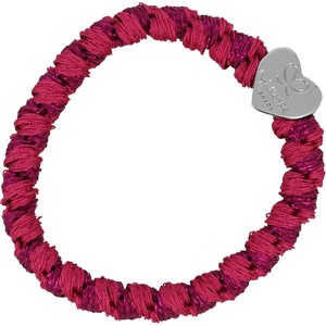 By Eloise London Silver Heart Woven цвят Magenta
