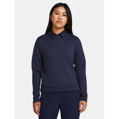 Under Armour UA Drive Midlayer Crew-BLU modrá