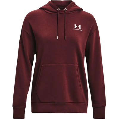Under Armour Essential Fleece Hoodie-RED 1373033-690