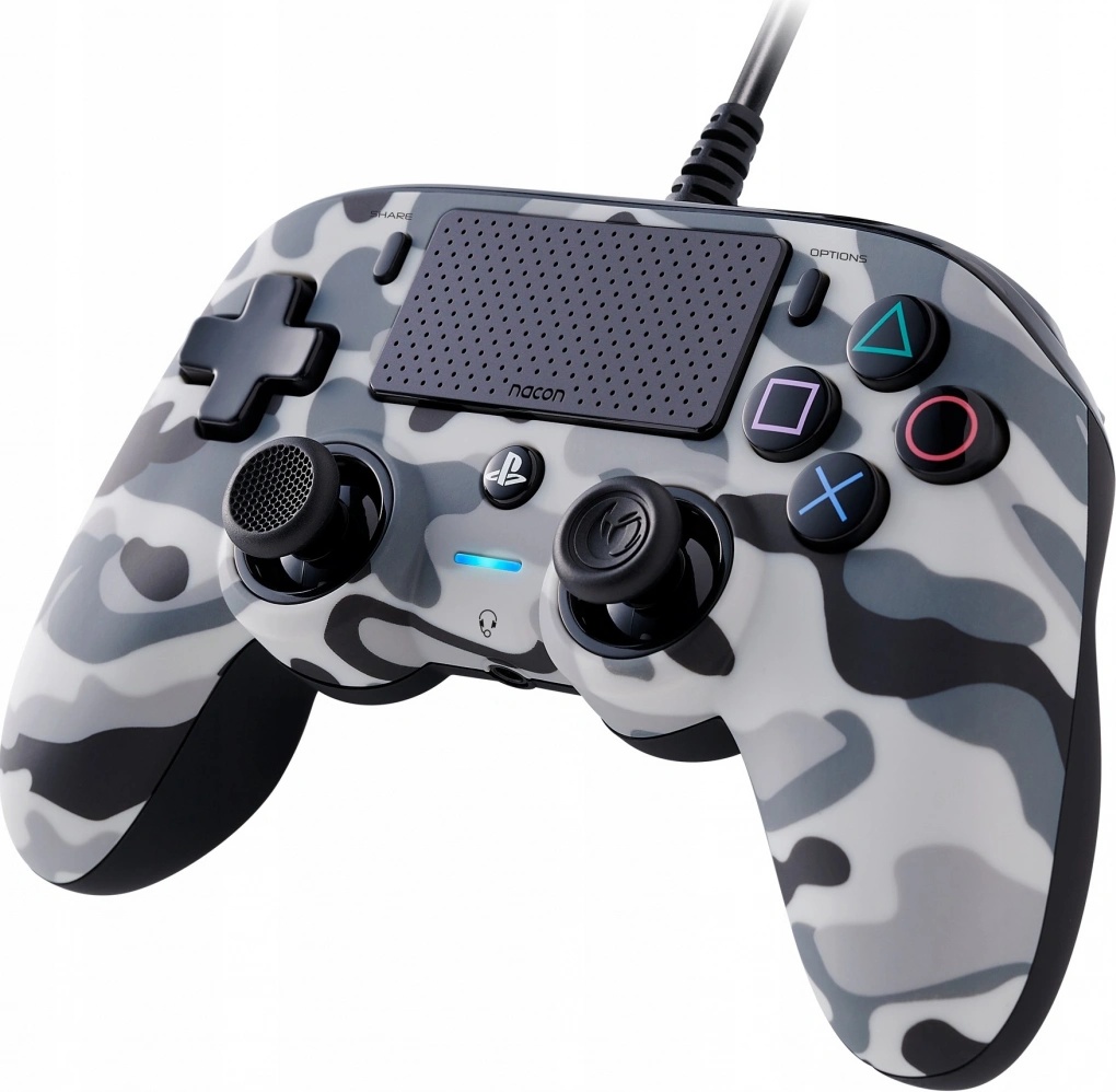 Nacon Wired Compact Controller PS4 PS4OFCPADCAMGREY
