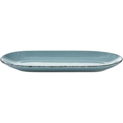 Sconto Servírovací tanier SIENA tyrkysová, šírka 25 cm