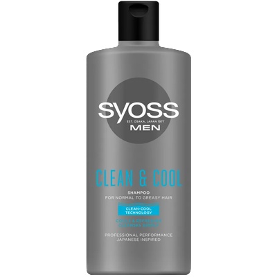 Syoss Шампоан syoss men clean & cool за нормална към мазна коса (sy-o2-1)