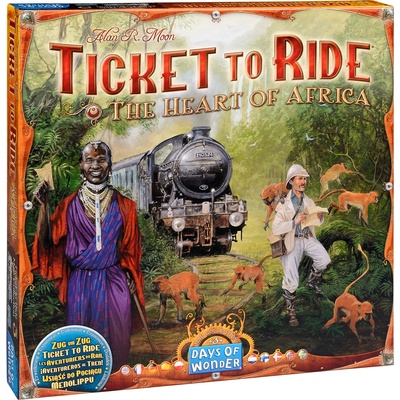 Days of Wonder Разширение за настолна игра Ticket to Ride - Heart of Africa