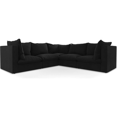 makamii Черен ъглов диван Manao - Makamii (MANAO_COR_41_P1_C8)