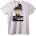 NOONEBRAND Тениска Nike Карикатурен Герой - 2XL, White