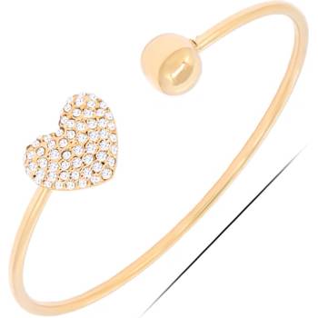 Image 1 of Позлатена гривна-сърце