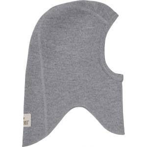 Huttelihut Детска зимна шапка (beanie) Huttelihut Kid's Balaclava Wool Rib Balaclava - Medium Grey Melange - размер 52 cm (904-5557-0513)