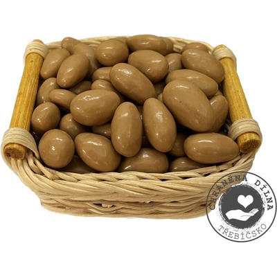 CHD Třebíčsko Mandle v bílé čokoládě s karamelem 1 kg
