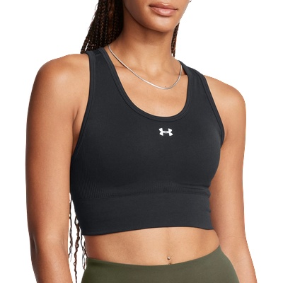 Under Armour Сутиен Under Armour Vanish Seamless Mid Sports Bra Черен Velikost S