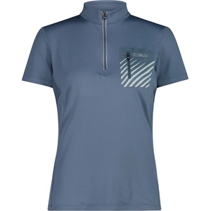 CMP Дамска фланелка с къс ръкав за колоездене CMP Women's Breast Pocket T-Shirt Free Bike Cycling jersey - Space - размер 38 (EU) (156-2464-1213)