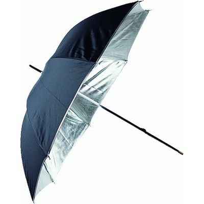 Linkstar PUR-84SB odrazný dáždnik 84cm (strieborná / čierna)