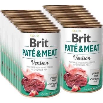 Brit Брит пате и месо олен 18x400г