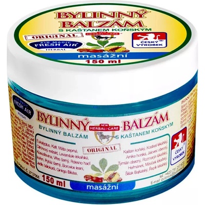 Putorius Bylinný balzám s kaštanem koňským masážní, 150 ml