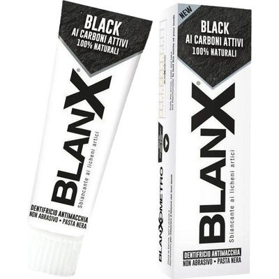 BlanX Bieliaca s aktívnym čiernym uhlím 75 ml