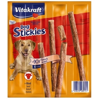 Vitakraft Dog Stickies говеждо месо 4x11g