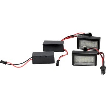 Плафони за осветление на задния номер за Mercedes W164 ML (2009+) / X164 GL - с T10 крушки, 50x29 mm