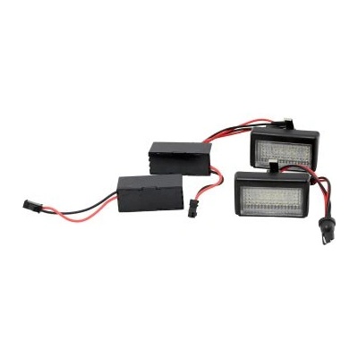 Плафони за осветление на задния номер за Mercedes W164 ML (2009+) / X164 GL - с T10 крушки, 50x29 mm