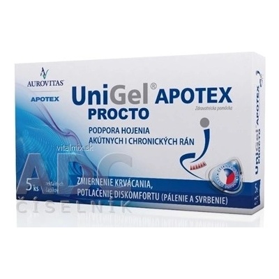 Apotex HemaGel Procto čípky 5 ks