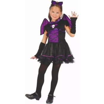 GoDan Костюм на вещица прилеп - 110 - 120 см (sl-nr11)