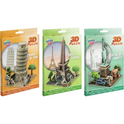 GRAFIX 3D puzzle Šikmá veža v Pise 21ks