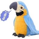FunPlay FP-1412 Mluvící papoušek 23 cm modrý
