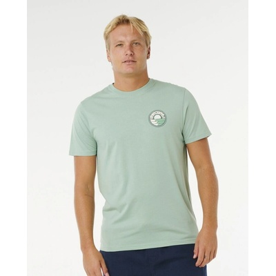 Rip Curl PACIFIC RINSE STACKED TEE Aloe