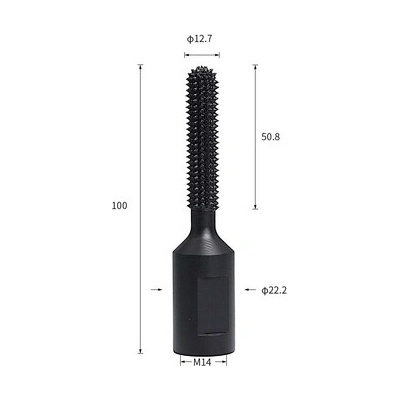 Rašpľa rotačná M14 Veľkosť: Valček