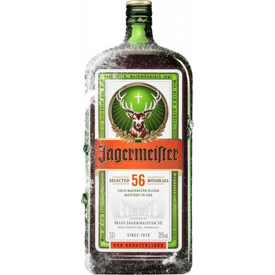 Jägermeister 38% 3 l (holá láhev)
