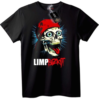 NOONEBRAND Тениска Skull на Limp Bizkit - 7XL, White