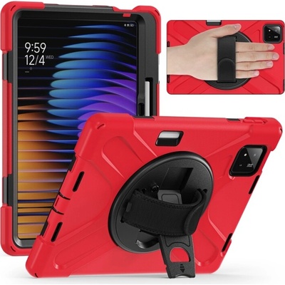 Vsetkonamobil 104682 SOLID Odolný obal pre Xiaomi Pad 7 / 7 Pro červený