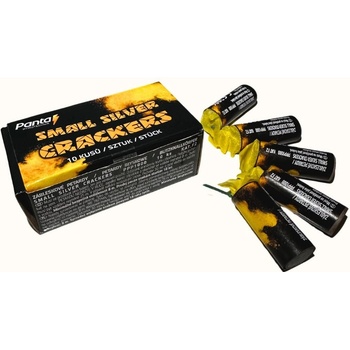 Petardy SMALL SILVER CRACKERS 10 ks