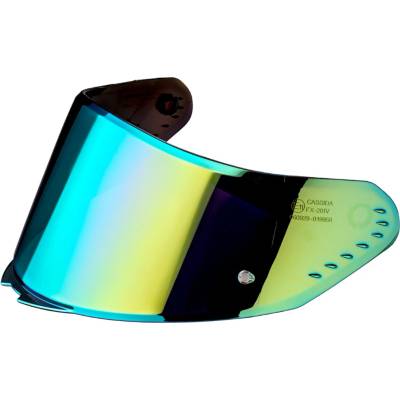 Plexi pro přilby Cassida AERO s přípravou pro Pinlock zrcadlové zlaté REVO