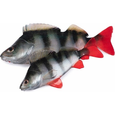 Fox Rage Gumová Nástraha Ultra Natural Perch Fillet 4ks - 6cm