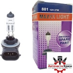 NIKEN Крушка Maxxx Light - H27W/2 (881) 27W 12V (282298)