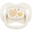 Canpol Силиконова залъгалка Canpol - Newborn Baby, 0-6 месеца, бяла (22/580_bei)
