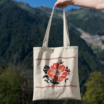 Image 1 of Art gift Пазарска чанта - Фолклор 2