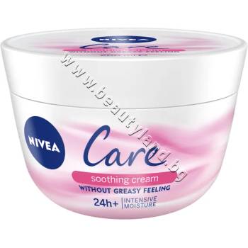 Nivea Универсален крем Nivea Care Soothing Cream, p/n NI-80197 - Успокояващ крем за лице и тяло за чувствителна и суха кожа (NI-80197)